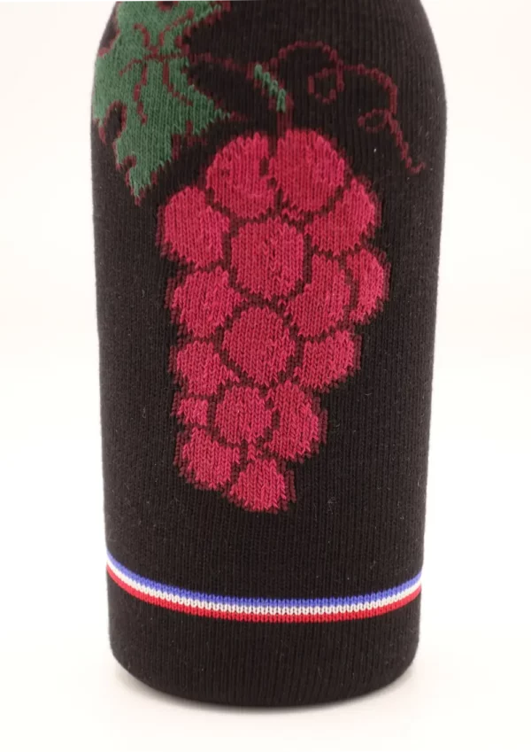 chausette de dégustation à l'aveugle pour le vin signée clovis
