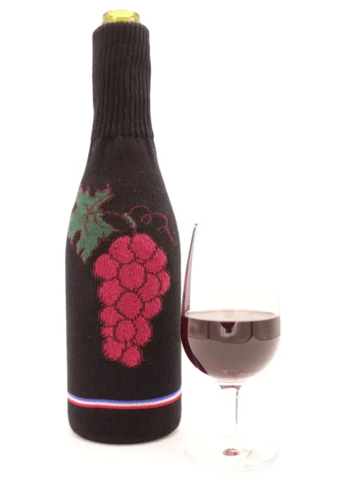 visuel général de la chaussette de dégustation à l'aveugle pour le vin signée clovis