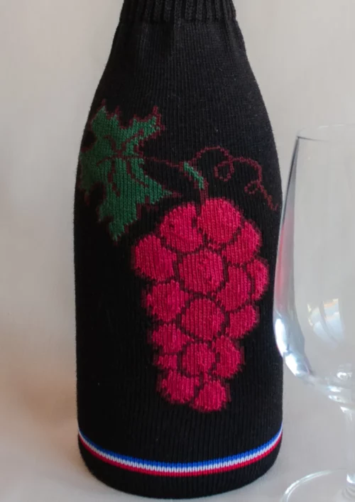 chaussette dégustation aveugle grappe de raisin signée clovis