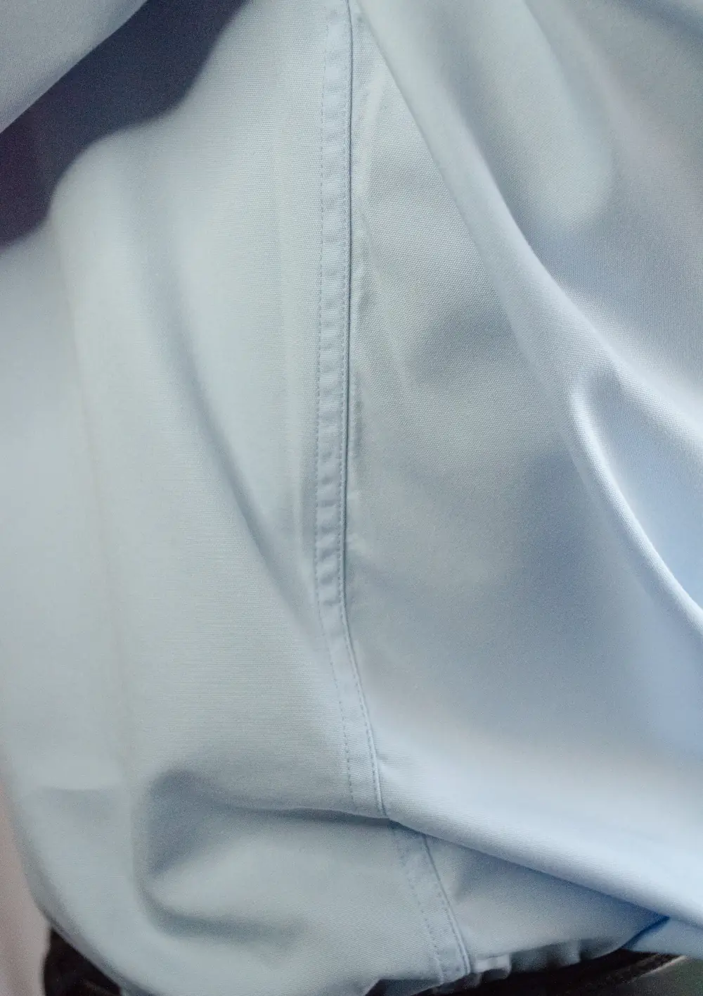 chemise signée clovis bleu ciel