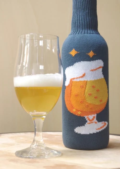 chaussette dégustation bière signée clovis
