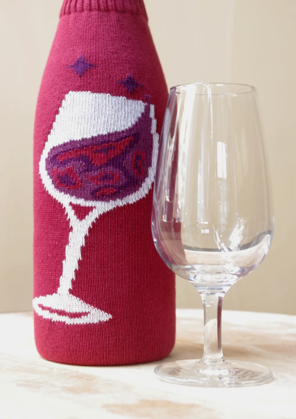 chaussette dégustation vin signée clovis