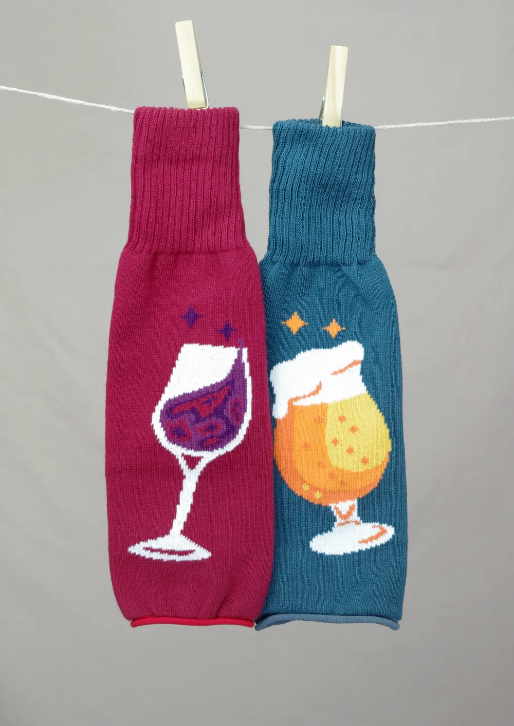 chaussettes de dégustation signée clovis